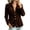 Brown, variant on Women's Dress Jackets Notch Lapel Button Blazer with Long Sleeve Soft Tailored Blazers for Fall Winter Olive Green S