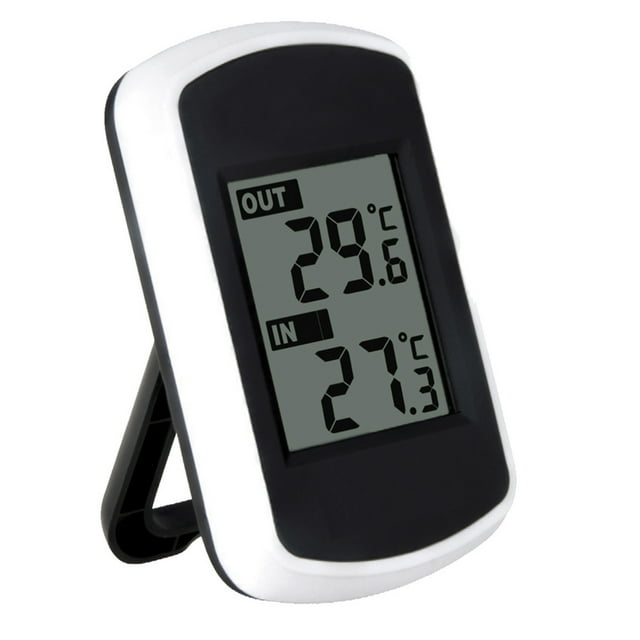 Lcd Digital Wireless Indoor Outdoor Thermometer Temperature Measurement Ambient Weather Tester