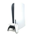 thumbnail image 3 of Sony - PlayStation 5 (PS5) Standard Edition with 2 Controllers - White (Refurbished), 3 of 5