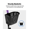 thumbnail image 3 of QEASET 4 Wheel Mobility Scooter,Mobility Scooter for Adults, Senior, Electric Powered Chargeable Device for Travel, Gifts for the elderly, 3 of 15