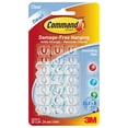 thumbnail image 1 of Command 17026CLR-ES Clips de Décoration, Transparents, 20 Clips, 1 of 2
