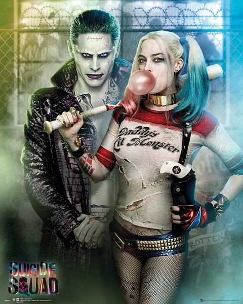 Suicide Squad Joker And Harley Quinn Laminated Poster 16 X Walmart Com Suicide Squad Joker And Harley Quinn Laminated Poster 16 X Walmart Com