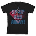 thumbnail image 3 of Superman Up Up and Away Youth Navy Blue Graphic Tee-Medium, 3 of 6