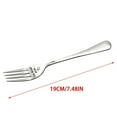 thumbnail image 1 of PENGXIANG Family Tableware Stainless Steel Cake Fruit Fork Spoon Gift Fork With Fork Tableware, 1 of 3