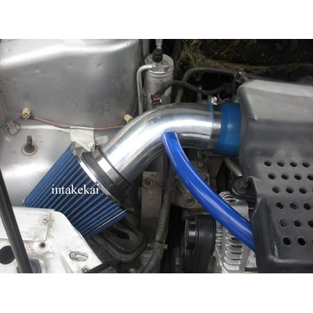Aluminum Chrysler Intake System 2004 2005 2006 2007 2008 CHRYSLER PACIFICA 3.5 3.5L 3.8 3.8L 4.0 4.0L V6 ENGINE AIR INTAKE KIT SYSTEMS (BLUE) ()