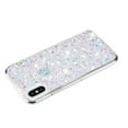 thumbnail image 2 of Allytechgroup Glitter Bling Case Compatible with Apple iPhone XR for Girls Women, Slim Fit Soft TPU Back Cover Anti-Scratch Bumper Shockproof Phone Case for iPhone XR, White, 2 of 5