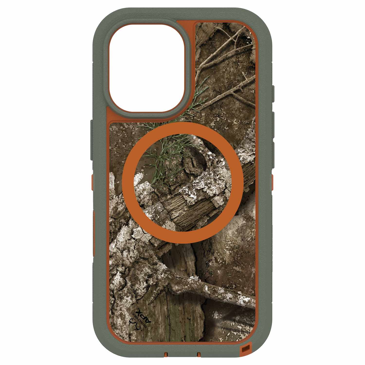 OtterBox Defender Pro XT Clear MagSafe Case w/Camera Control Realtree Apx (Green) for iPhone 17 Pro