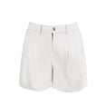 thumbnail image 5 of ShaoRunShi Women's Linen Shorts Dress Casual Wide Leg Summer Pleated Shorts Summer High Waisted Short with Pockets, 5 of 6