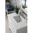 thumbnail image 7 of James Martin Vanities 36" Single Vanity, Bright White w/ 3 CM White Zeus Quartz Top, 7 of 7