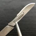 thumbnail image 6 of STONEGO Steel Scalpel Blade #11 #23 - Non-slip Precision Crafting Knife for Detailed Engraving, Model Making, DIY Projects, and Mobile Phone PCB Repair, Includes Safety Cap and Ergonomic Handle, 6 of 7