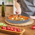 thumbnail image 3 of NIYANGLE Round Tart Pans Nonstick with Removable Bottom for Home Bakers 1Pcs, 3 of 5