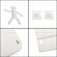 thumbnail image 5 of Estante de pared, estante de pared multifuncional, estantes de baño, estante de almacenamiento sin perforaciones, instalación sin esfuerzo, 5 of 12