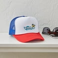 thumbnail image 4 of CafePress - Destin Florida Surf Design. - Adjustable Unisex Printed Trucker Hat with Mesh Back, 4 of 10
