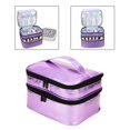 thumbnail image 4 of Organizador de esmalte de uñas Zulema Estuche de almacenamiento de 30 rejillas, 4 of 7