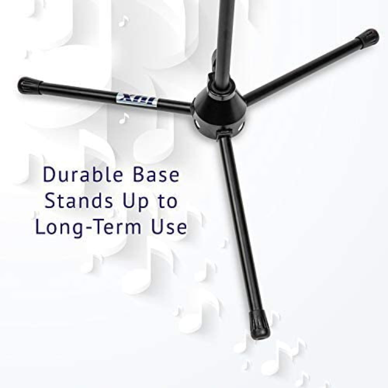 LyxPro Microphone Stand with Adjustable Height 38.5-66 inches & Boom Arm