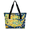 Multicolor 3, variant on Jiaoprinted Vintage United States State Map Tote Bag for Women, Retro Zipper Travel Handbag for Teacher Nurse, Lightweight Work Shoulder Bag
