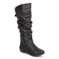 thumbnail image 2 of Wild Diva DB32 Women Leatherette Knee High Slouch Flat Riding Boot, 2 of 5