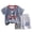 Grey, variant on ibiyuan 5t Boys Clothes Toddler Outfits for Boys 4t-5t Funny Graphic Soft Short Sleeve T-Shirt Shorts Set 2 Piece,3-4 Years,Blue