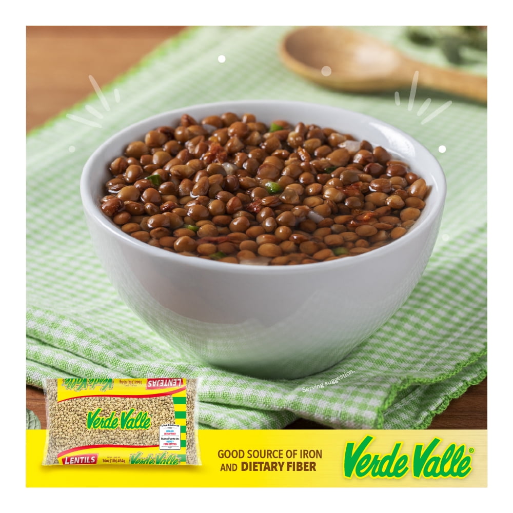 (21 pack) Verde Valle Foods Lentils, 15 oz