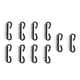thumbnail image 3 of 10 pinceles compactos para polvo de uñas, pinceles portátiles para manicura, para tienda de manicura., 3 of 8