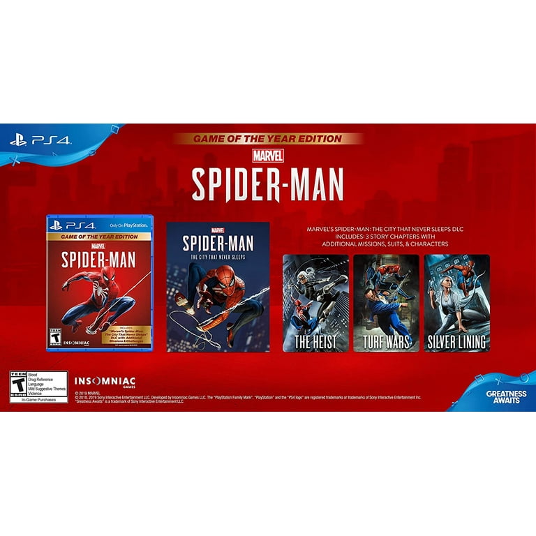 Marvel's Spider-Man: Game of the Year Edition - PlayStation 4