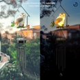 thumbnail image 1 of Carillón de viento solar, lámpara de carillón de viento de búho LED, carillón móvil solar impermeable para interiores y exteriores para jardín, patio, porche, terraza, patio, decoración de fiestas ZefeiWu 8390611262495, 1 of 1