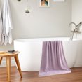 thumbnail image 5 of Velvet Soft Microfiber Bath Towel | Large Absorbent Polyester Towel for Adults & Beach | Quick Dry & Plush 55X27 Inches | 1 Piece Solid Color Towel, 5 of 6