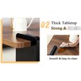 thumbnail image 3 of Walnut - colored MDF - Durable and stable - Modern living rooms - Suits modern homes, 3 of 6