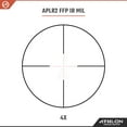 thumbnail image 2 of Athlon Optics Talos BTR Riflescope 4-14x44mm, 30mm Main Tube, APLR2 FFP IR MIL Reticle, Black, 2 of 6