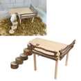 thumbnail image 1 of Hamster Climbing Platform,Hamster Climbing Platform Multipurpose Wooden Hamster Playing Activity Set Hamster Activity Playground Climb Platform Class Leading Features, 1 of 9