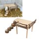 thumbnail image 2 of Plataforma de escalada para hámster, plataforma de escalada para hámster, plataforma multiusos para hámster, actividad de hámster, parque infantil, plataforma de escalada ultra sensible, 2 of 9