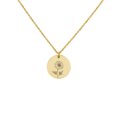 thumbnail image 2 of Birth Flower Necklace for Mom - Flower Necklace Personalized - Birth Flower Necklace Gold - Birth Flower Jewelry - Birth Flower Gift, 2 of 11