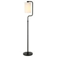thumbnail image 4 of Evelyn&Zoe 11" Brushed Nickel Finish Metal/Fabric Floor Lamp, 4 of 5