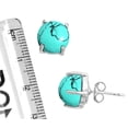thumbnail image 3 of 925 Sterling Silver Women Jewelry Turquoise Earring, 3 of 5