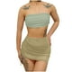 thumbnail image 2 of Trajes de baño para mujer, moda, cómodo, estampado, bikini, traje de baño de color liso para mujer, conjuntos de bikinis, trajes de baño de 3 piezas para mujer, 2 of 5