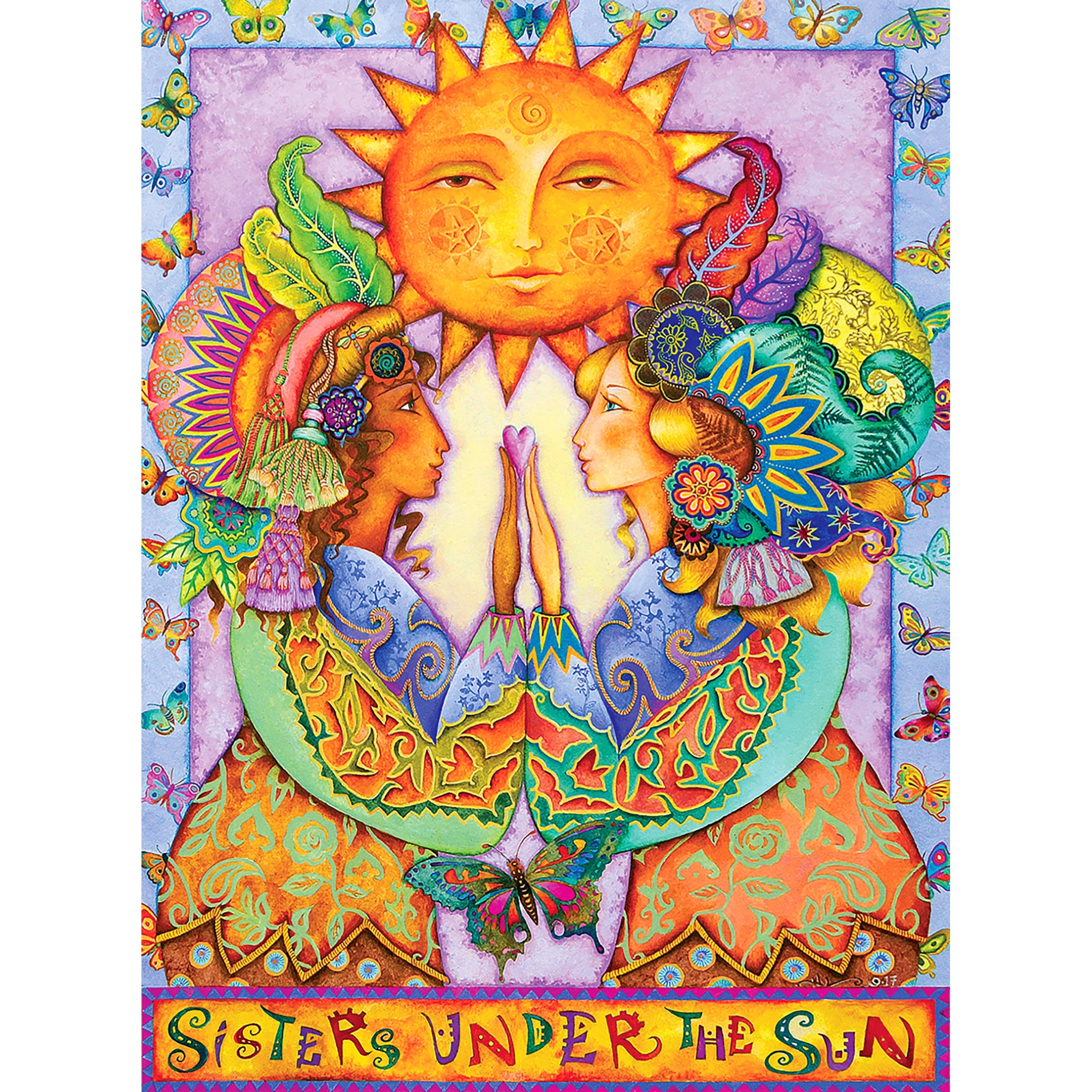 Cra-Z-Art Holly Sierra 750 Piece Jigsaw Puzzle - Sisters Under The Sun