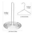 thumbnail image 4 of Kit de Support pour Friteuse à Dinde en Acier Inoxydable, Ensemble Support et Cintre pour Friteuse à Poulet, Adapté aux Friteuses Extérieures, Accessoires de Gril en Acier Inoxydable avec Bac à Goutte, 4 of 5
