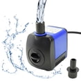 thumbnail image 3 of CHA-450 140GPH 550L/H AC 110V Submersible Pump 8W for Fish Tanks, Water Features, Ponds, Aquariums, Fountains, Statues, Backyard Fountains, Pump Hydroponics, and Pet Waterers, 3 of 7