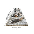 thumbnail image 3 of Virelaxpo Christmas Train Quilted Table Runner Winter Holiday Dining Table Decor for Family Dinner Party Festive Table Setting Christmas Eve Gathering, 3 of 9