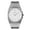 Silver (Ivory Dial), variant on Designer Stainless Steel Mens Watch Thin Design