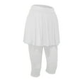 thumbnail image 7 of Pxiakgy Clearance Sale!! Skirted Legging for Women, Yoga Legging with Skirts &Women Tennis Leggings Clothes Skirted Leggings for Women 2025 Tennis Skorts Gym Tennis Yoga Legging with Skirts White 3Xl, 7 of 7