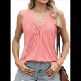 thumbnail image 2 of Camiseta Sin Mangas Informal para Mujer, Color Rosa, Talla L, 2 of 10