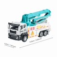 thumbnail image 6 of Large Alloy Construction Vehicle Toy Set Concrete Mixer Truck Engineering Machine Model Kit For Boys Play Vehicles & Models, 6 of 9