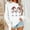 White, variant on Sakmal Fall Women Sweatshirts Christmas Graphic Black Oversized Sweatshirts Loose Fit Fall Fashion Tops
