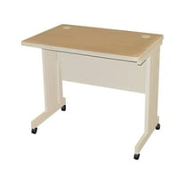Pronto Mobile Training Table with Modesty Panel Back, 36W x 24D