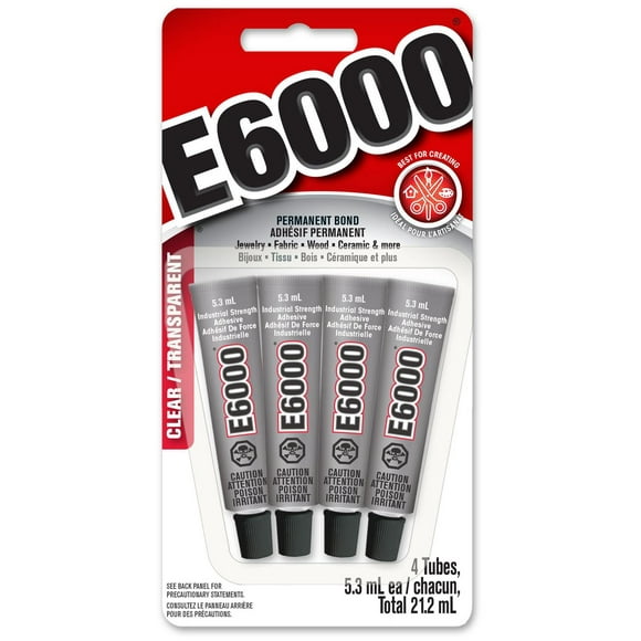 E6000 Industrial Strength Adhesive Mini Tubes