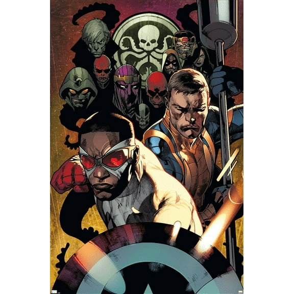 Marvel - Baron Zemo - All-New Captain America #2 Wall Poster, 22.375" x 34"