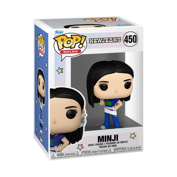 Figura de vinilo Funko Pop Rocks New Jeans Minji de 9,5 cm