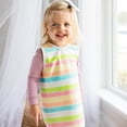 thumbnail image 3 of Rainbow Stripes Bapron, 3 of 15