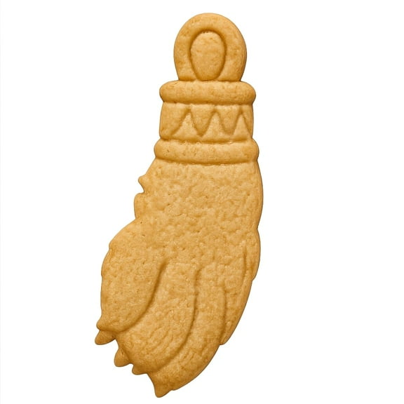 Lucky Rabbit Foot Cookie Cutter & Stamp 4x1.8" for Baking & Fondant Clay Gifts